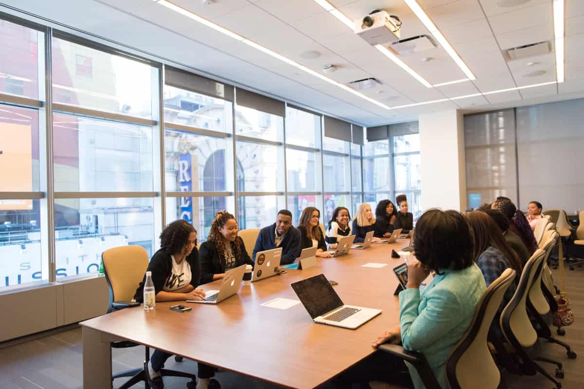Businesswomen workplace